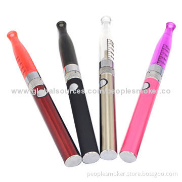 E-cigarettes with Cartomizers, 650/900/1,100mAh Battery Capacity